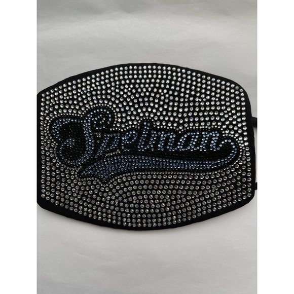 Spelman College Bling Rhinestone Face Mask - Picture 2 of 11